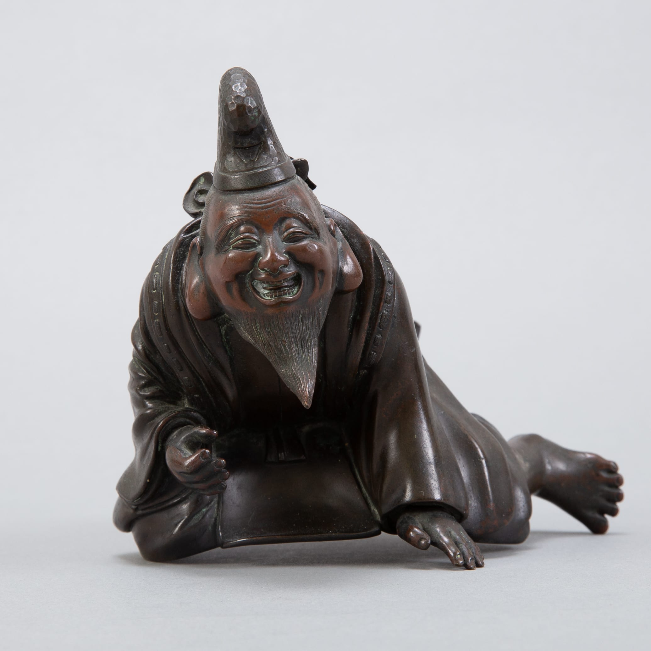 Lot 007: Japanese Bronze Sculpture of Immortal