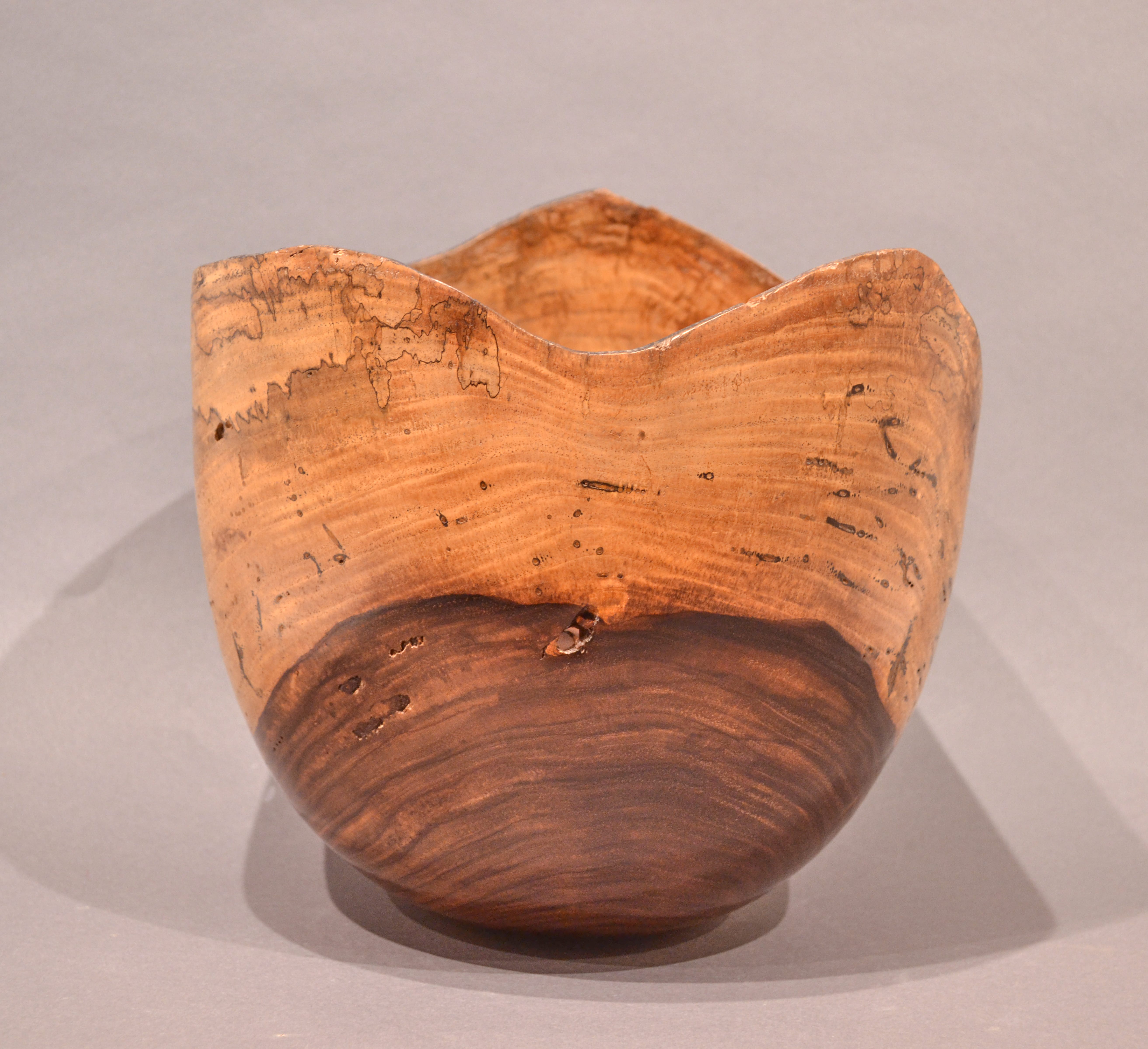 Lot 056: Barry Biesanz Turned Wood Bowl