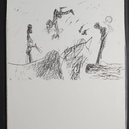 Lot 062: Roberto Matta Minded Mind Suite of Lithographs