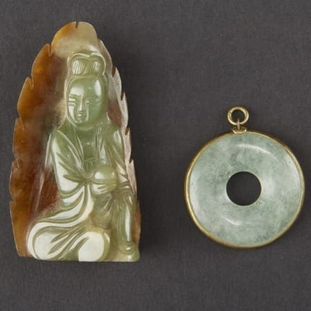 Lot 029: 2 Jade Pendants Asian Art and Decorative Art (Day Two) - Sep 29 2018 Asian Art