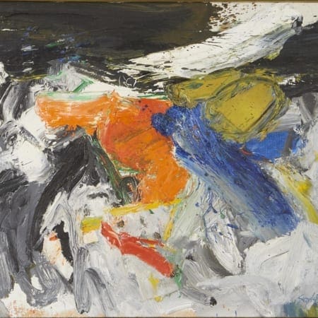 Lot 031: James Suzuki Blue Goose Oil on Canvas