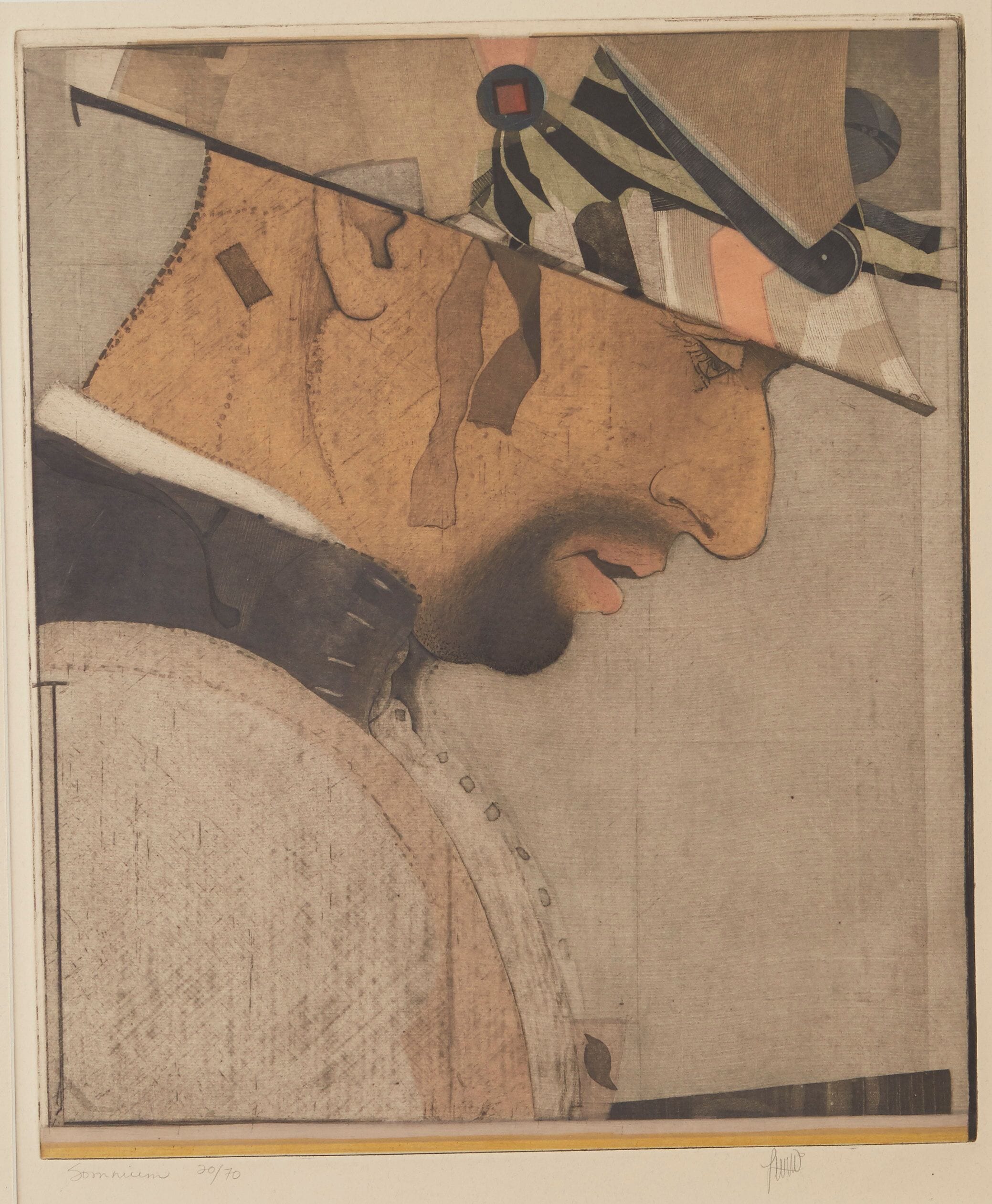 Lot 239: Leonard Lanansky Somnium Aquatint