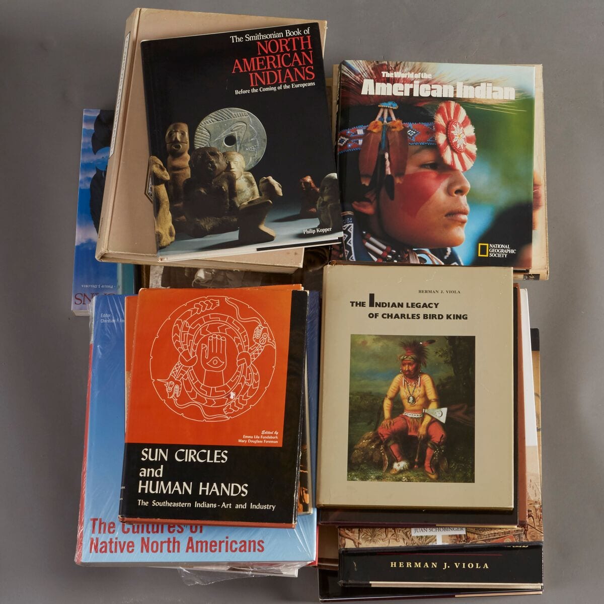 Lot 269: 28 Native American Reference Books