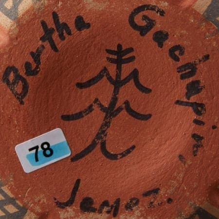 Lot 014: 5 Santa Clara Redware Jars Tafoya Gachapin