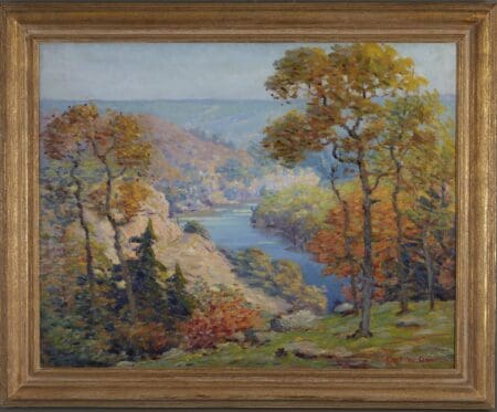 Lot 003: Carl Rawson St. Croix River Valley Oil on Canvas