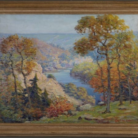 Lot 003: Carl Rawson St. Croix River Valley Oil on Canvas