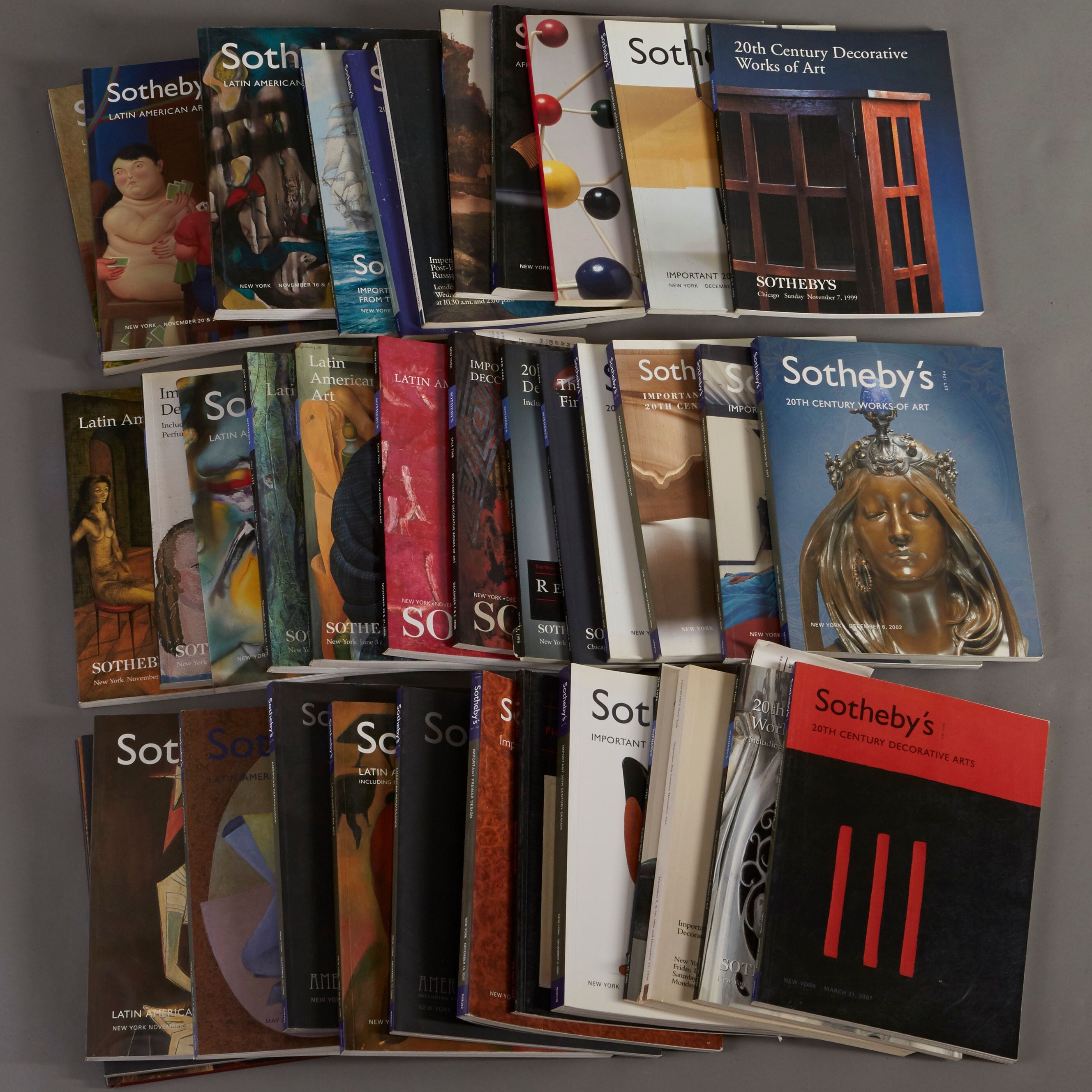 Lot 266: 36 Sotheby's Catalogs