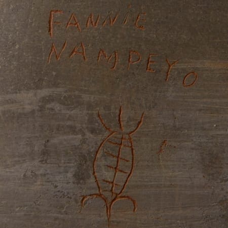 Lot 056: Attributed to Fannie Nampeyo Hopi Polychrome Jar