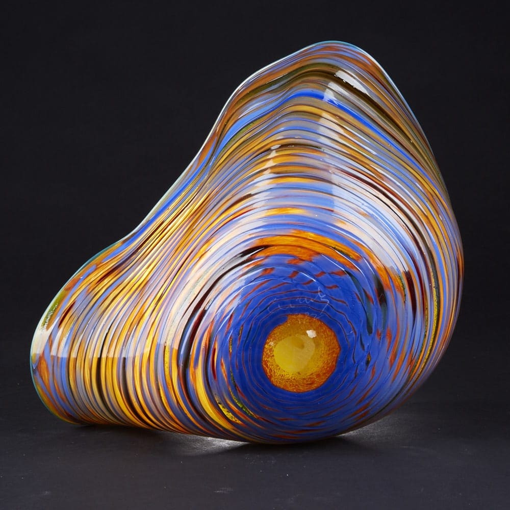 Chihuly Art Glass Bowl