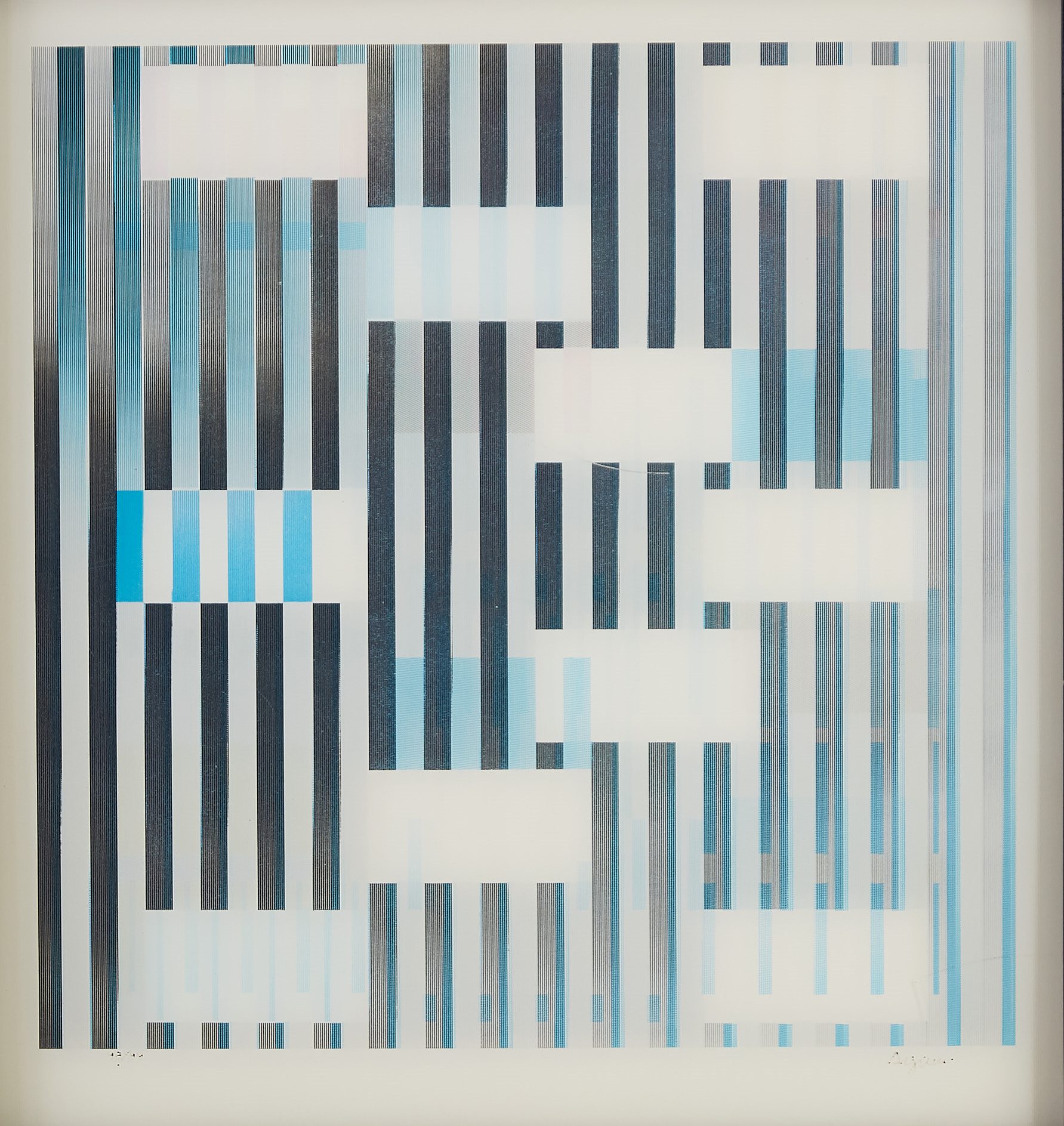 le_pho_banner 2 Yaacov Agam ""Multiple Space"" Agamograph