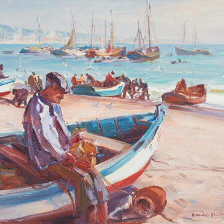 Emile Gruppe Oil on Canvas