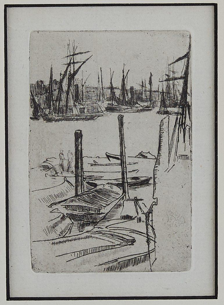 le_pho_banner 2 Whistler ""Wapping (the Small Pool)"" Etching