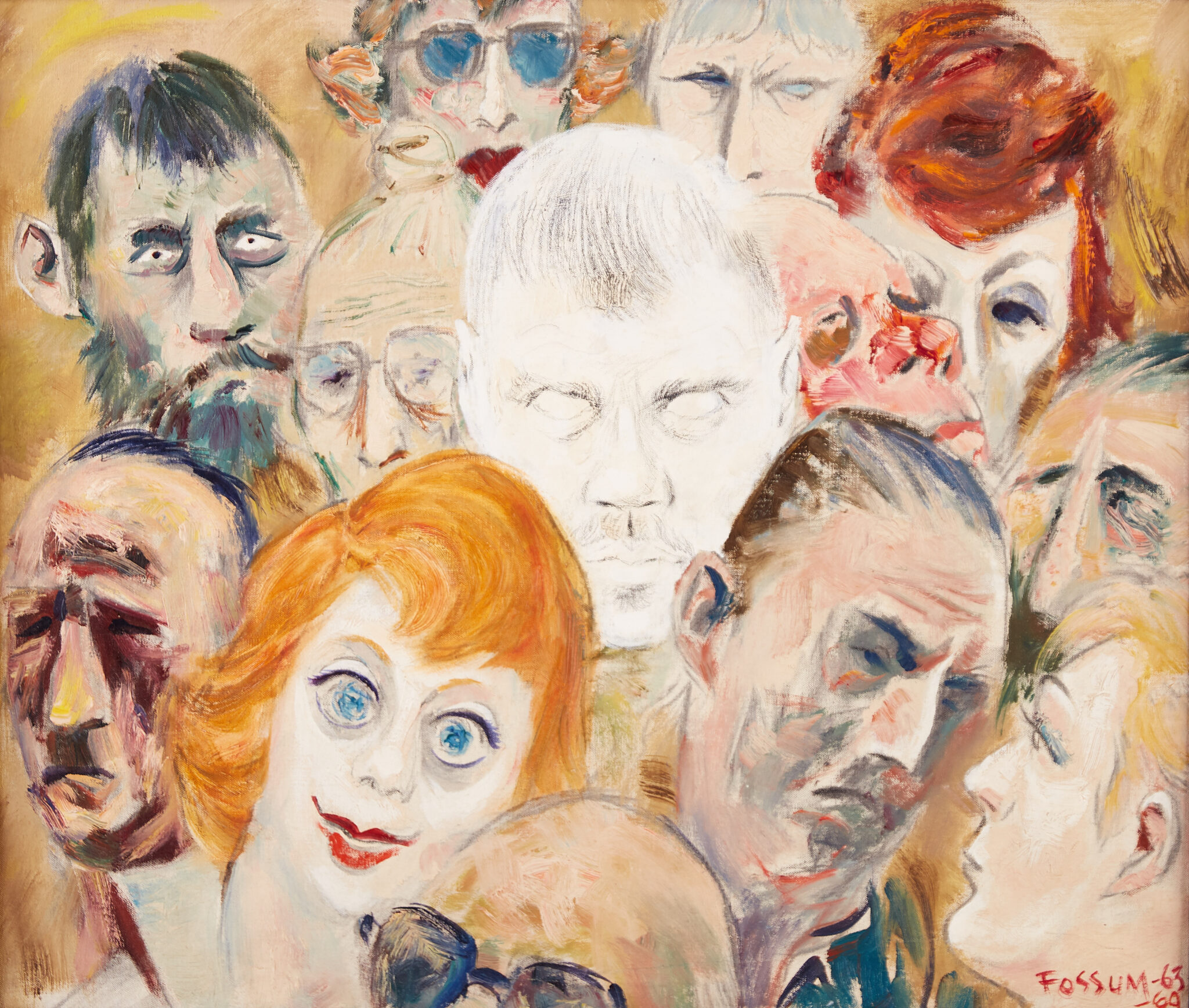 le_pho_banner 2 Syd Fossum Faces Oil on Canvas