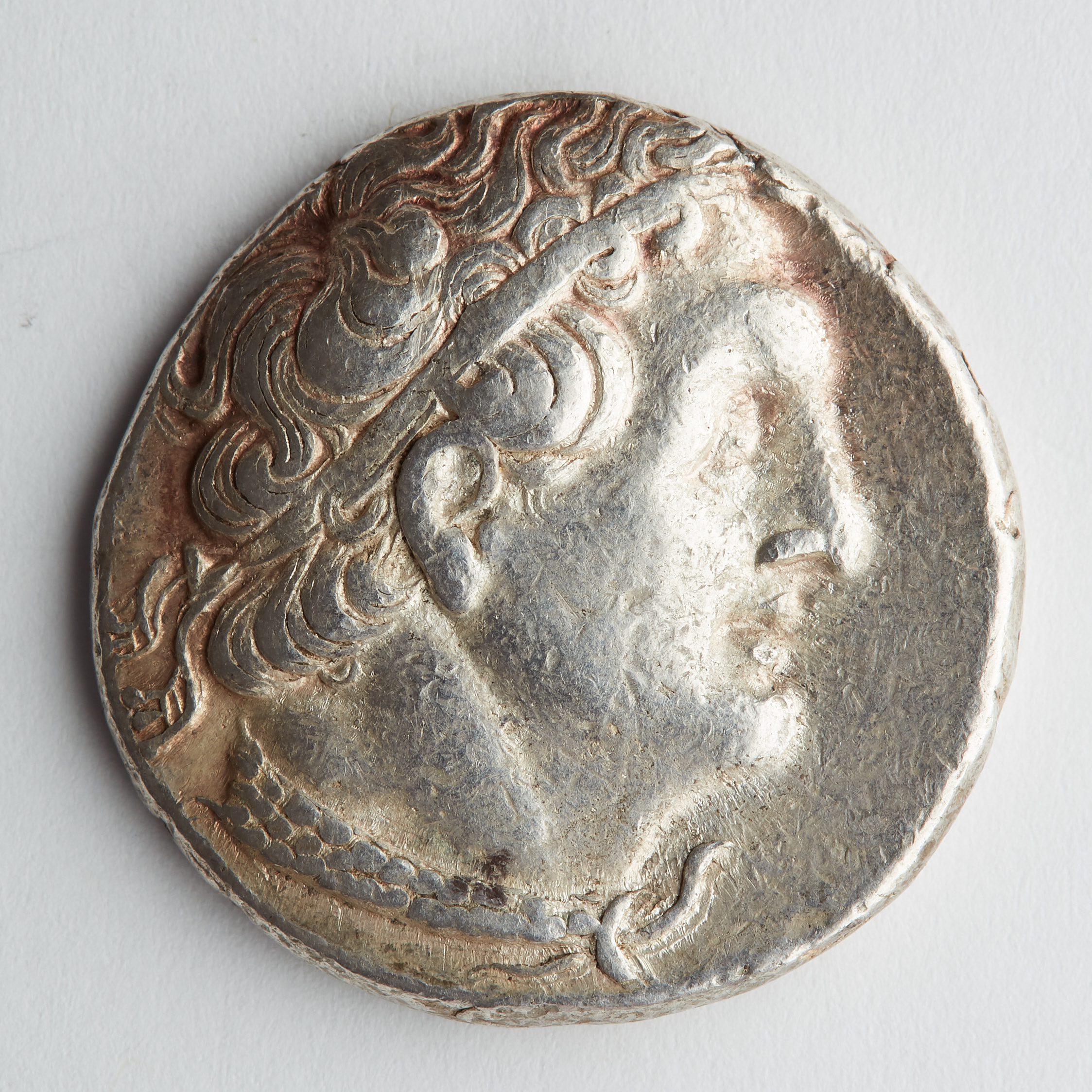 Lot 200: Ancient Greek Coin- Ptolemy II Tetradrachm