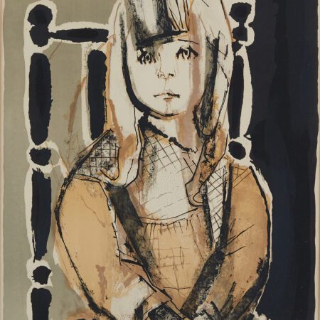 Francoise Gilot ""La Petite Fille"" Lithograph