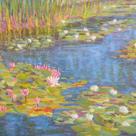 M.L. Coleman ""Summer Fragrance-XII"" Oil on Canvas