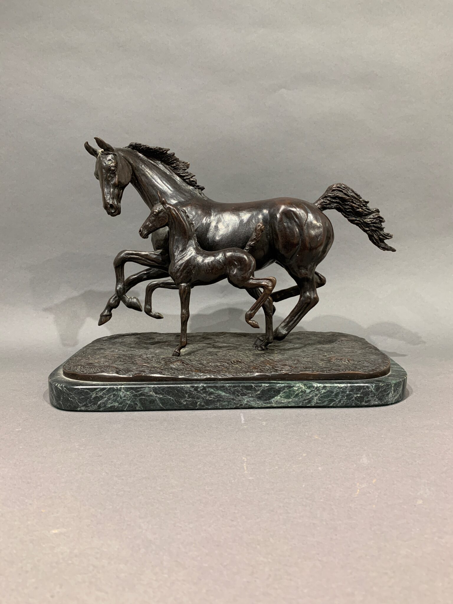 le_pho_banner 2 Linda Rankin Bronze Sculpture Horse and Foal