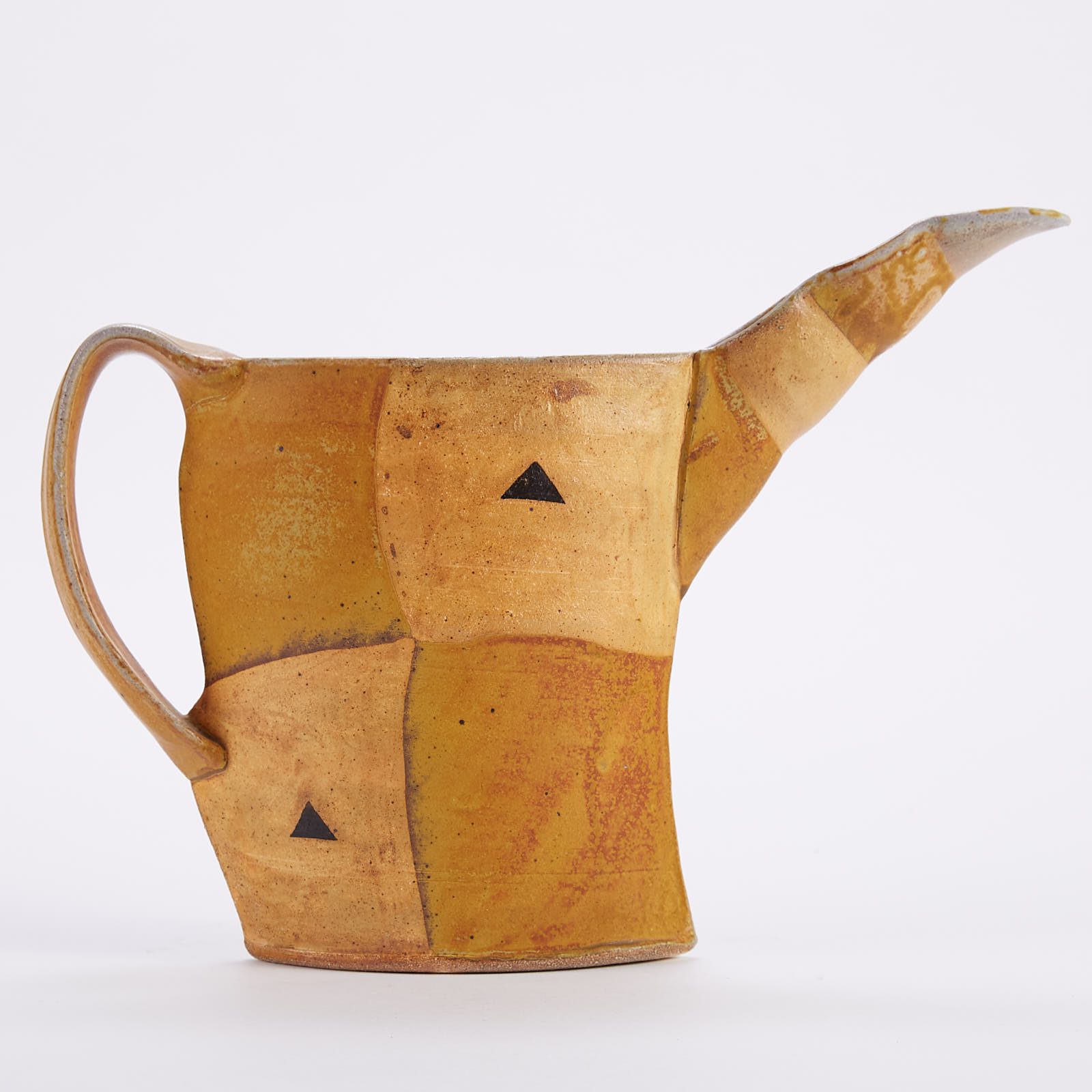 Lot 020: Jeff Oestreich Studio Pottery Beaked Pitcher