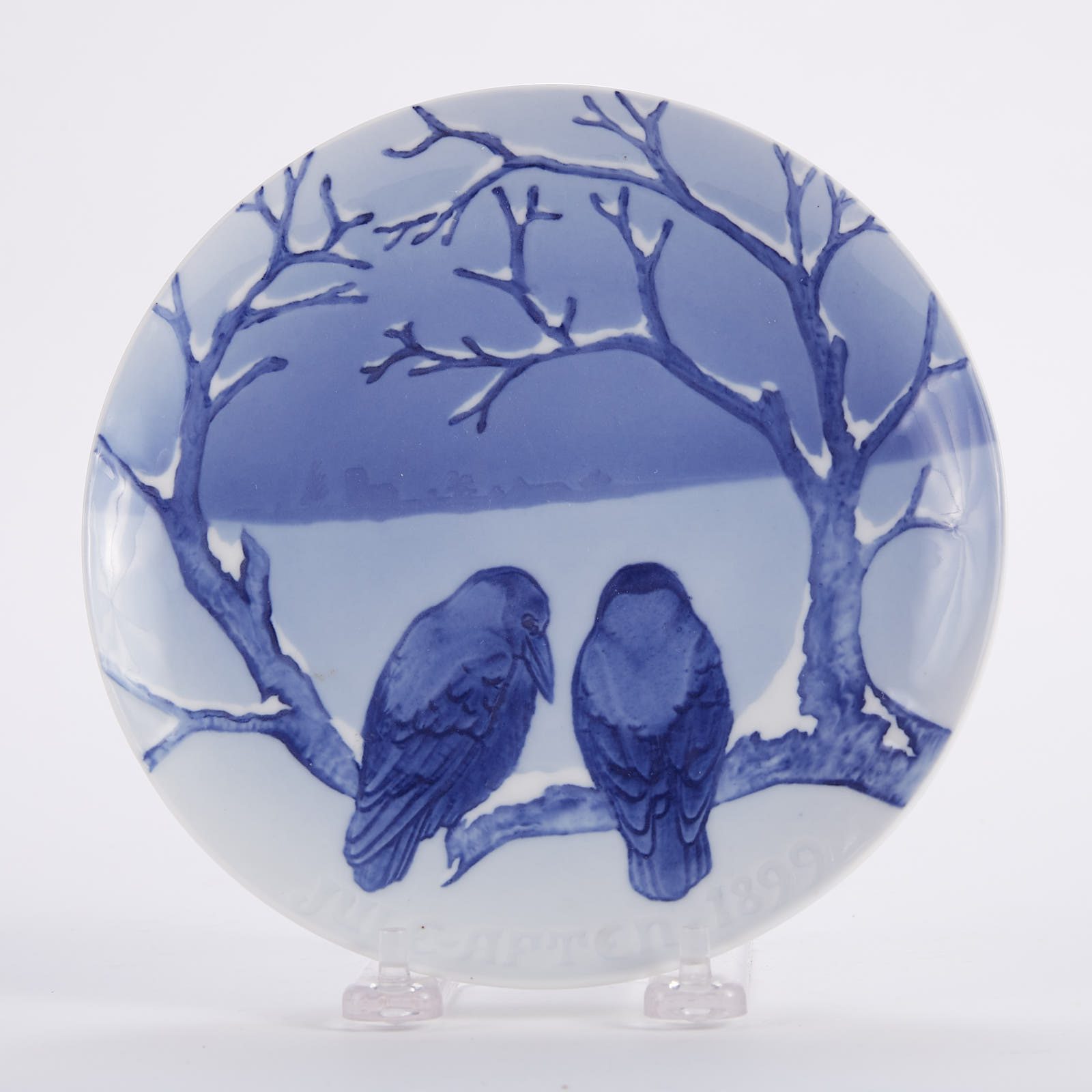 Lot 239: Bing and Grondahl Christmas Plate 1899