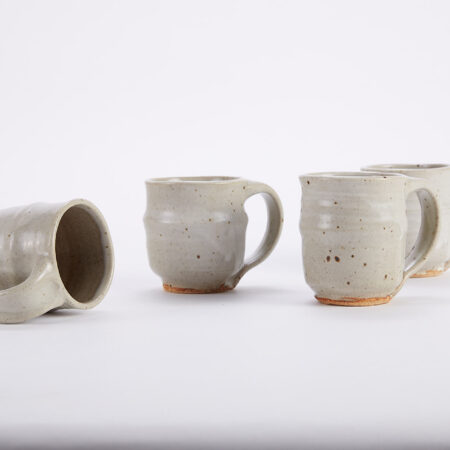 Set 4 Warren MacKenzie Studio Pottery Mugs