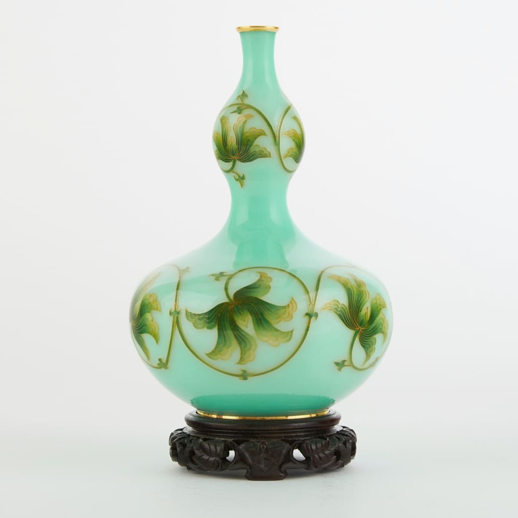 Japanese Ando Company cloisonné Vase ex H.Humphrey Collection, sold by Revere Auctions in September 2019 