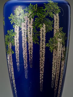 Lidded Vase with Hawk and Flower Motifs, Victoria and Albert Museum