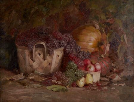 Nicholas Brewer “Bountiful Harvest” Still Life Oil on Canvas An Artist's Journey: Important Paintings by Nicholas Brewer