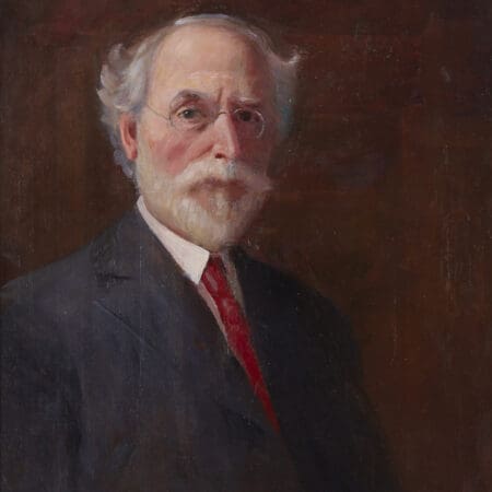 Nicholas Brewer Self Portrait Oil on Canvas An Artist's Journey: Important Paintings by Nicholas Brewer