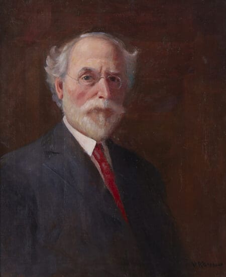 Nicholas Brewer Self Portrait Oil on Canvas An Artist's Journey: Important Paintings by Nicholas Brewer