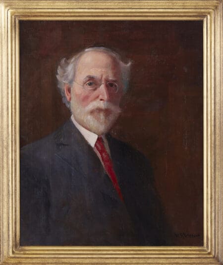 Nicholas Brewer Self Portrait Oil on Canvas An Artist's Journey: Important Paintings by Nicholas Brewer