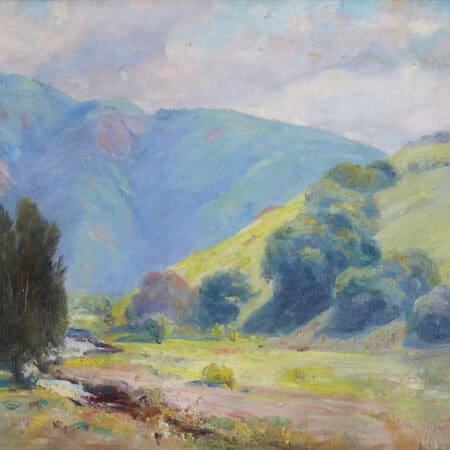 Nicholas Brewer “San Joaquin Hills” Oil on Canvas An Artist's Journey: Important Paintings by Nicholas Brewer