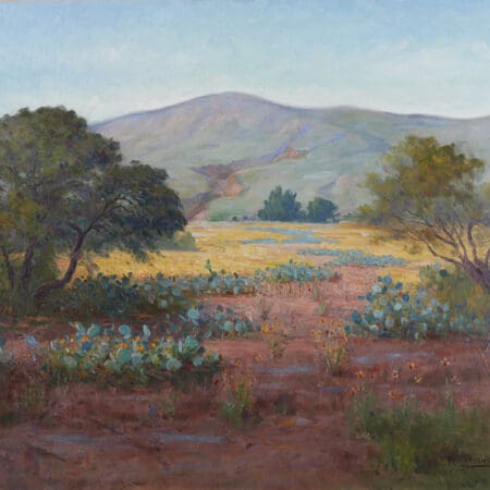 Nicholas Brewer “Texas Hill Country” Oil on Canvas An Artist's Journey: Important Paintings by Nicholas Brewer