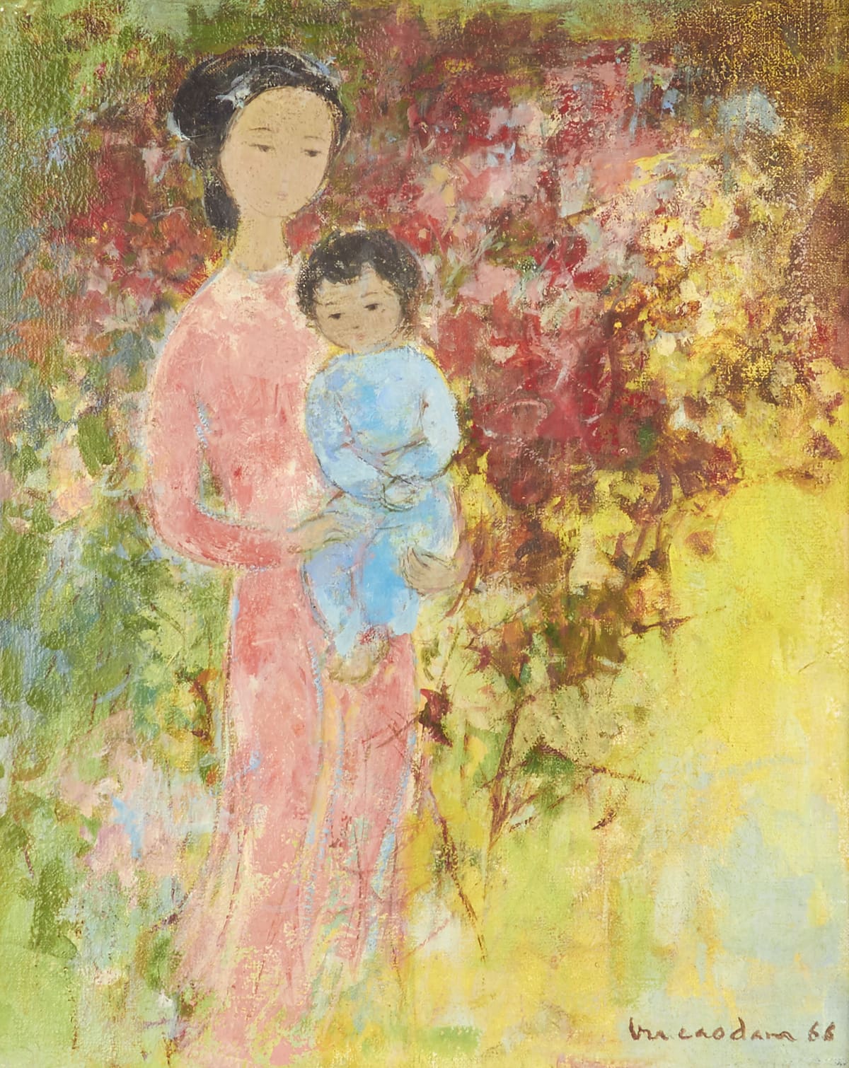 Vu Cao Dam Painting sold for $40,000