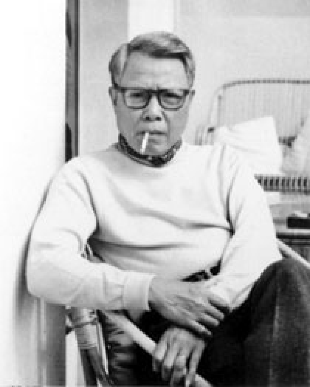 Portrait of Vietnamese painter Le Pho