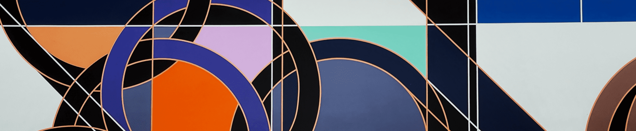 Hard-edge abstract geometric painting, Modern & Contemporary Art; request a valuation of similar works