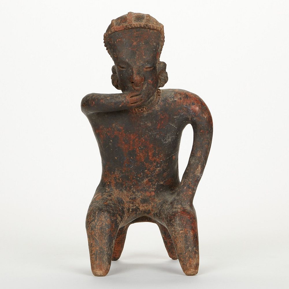 le_pho_banner 2 Pre-Columbian Nayarit San Sebastian Seated Figure