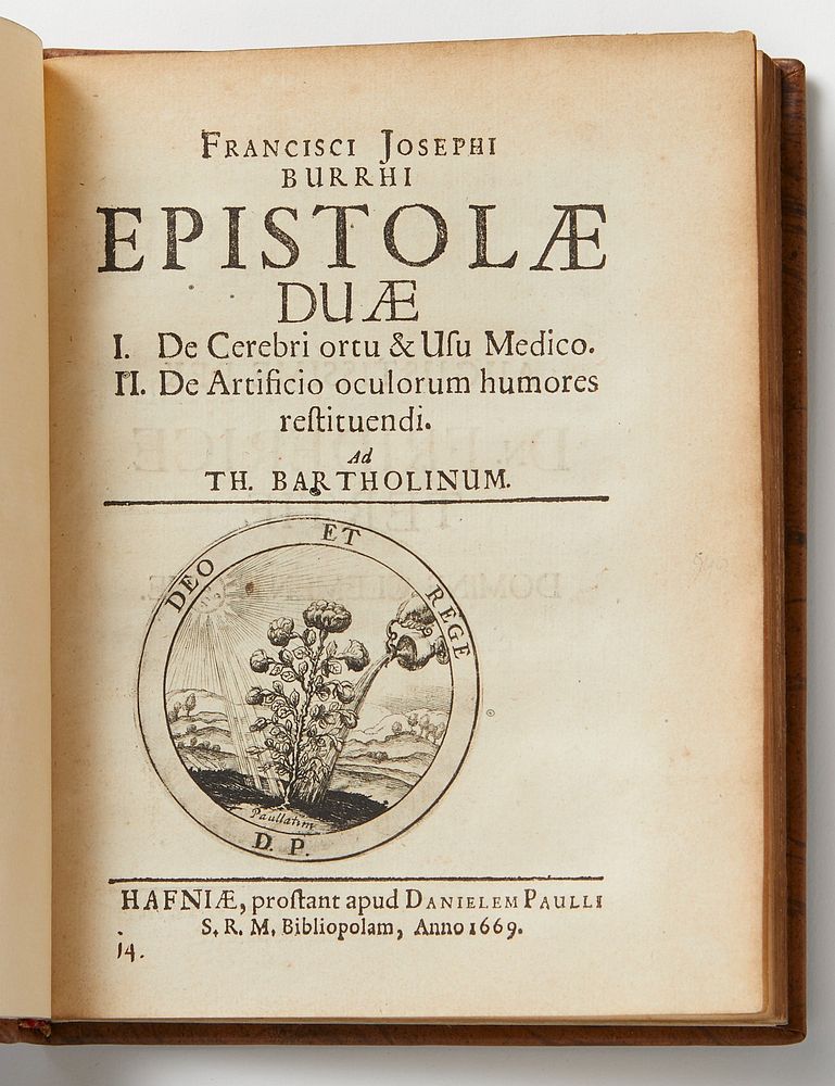 le_pho_banner 2 Giuseppe Francesco Borri "Epistolae duae" 1669