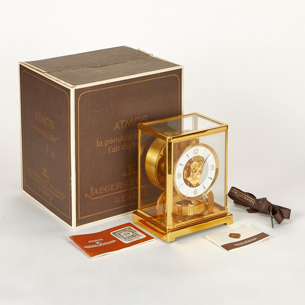 le_pho_banner 2 Jaeger LeCoultre Gold Atmos Table Clock