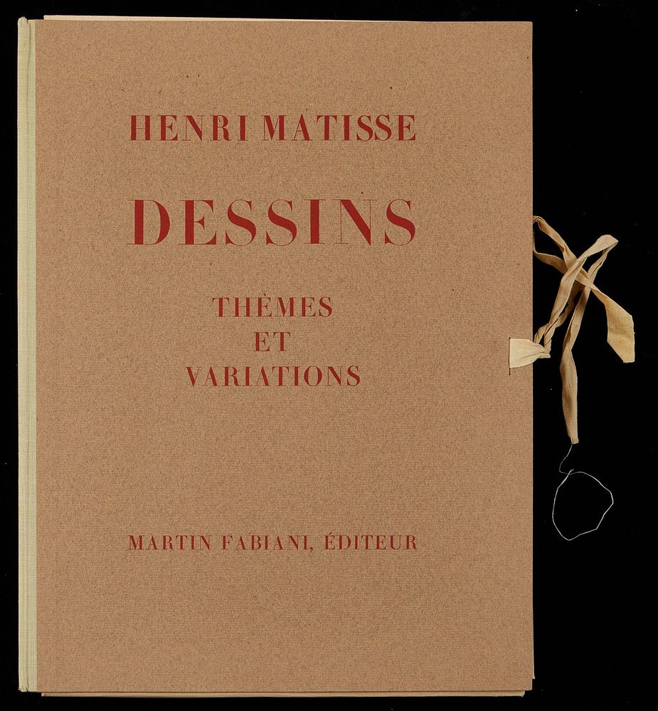 le_pho_banner 2 Henri Matisse "Dessins: Themes et Variations" Numbered