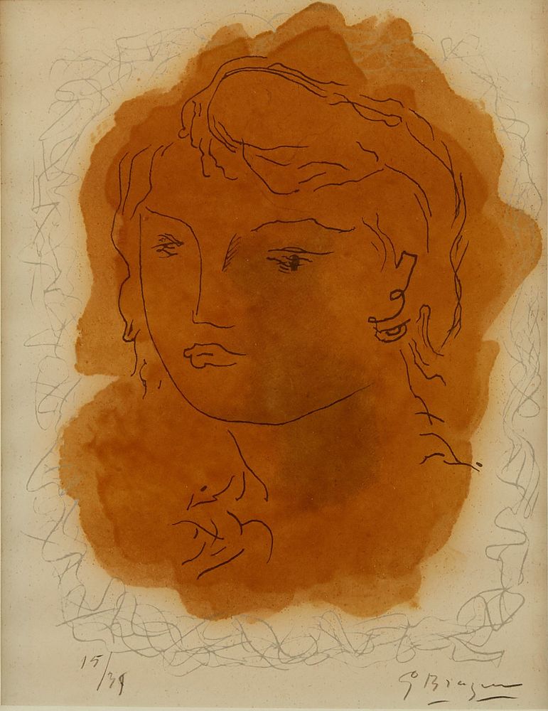 le_pho_banner 2 Georges Braque "Tete de Jeune Fille"