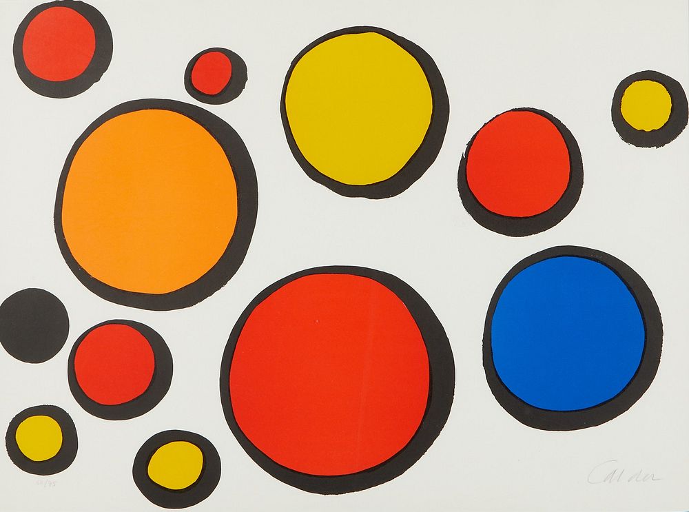 le_pho_banner 2 Alexander Calder "Balles d'Air" Lithograph