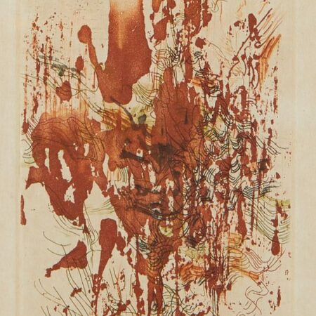 Zao Wou-Ki Etching From "Les Terrasses de Jade"
