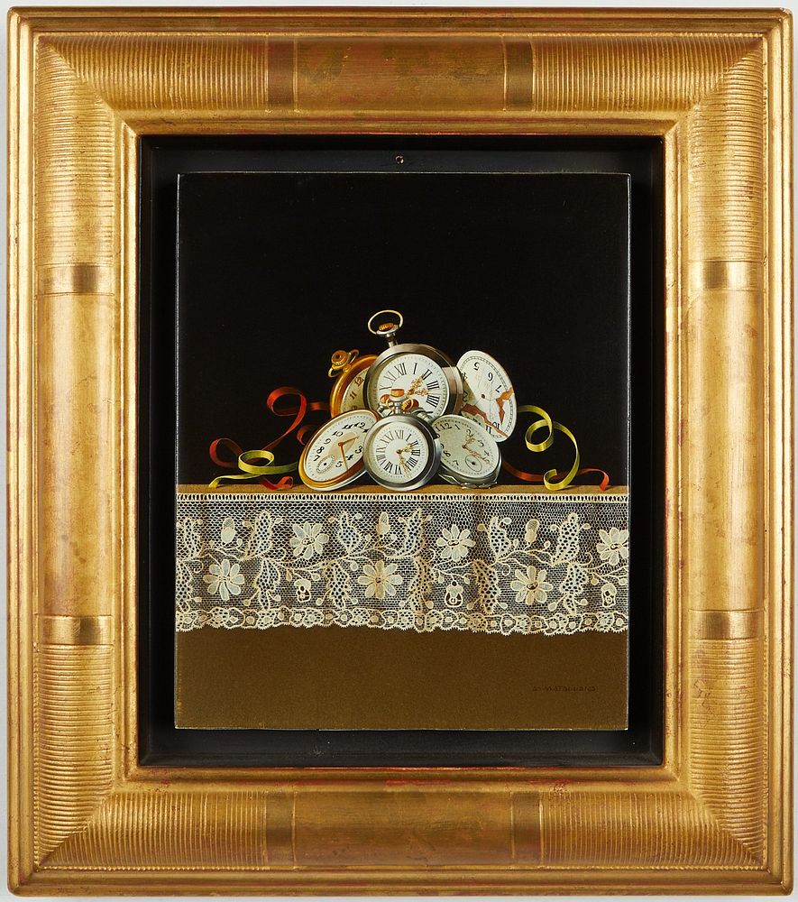 le_pho_banner 2 Antonio Matallana "Montre et Dentelles" Painting
