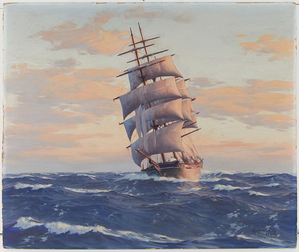le_pho_banner 2 Charles Rosner "Leading Wind" Painting