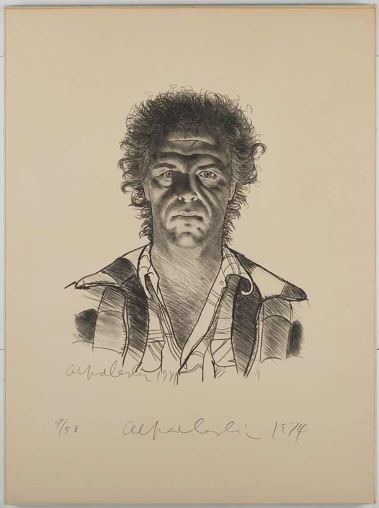Alfred Leslie Self Portrait