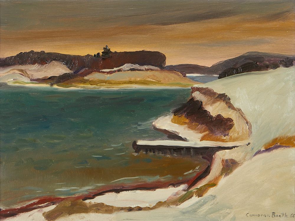 le_pho_banner 2 Cameron Booth "Onigum Bay" Oil Painting