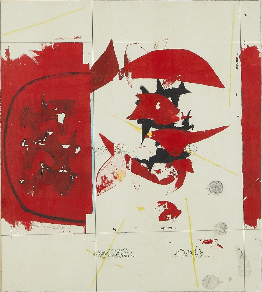le_pho_banner 2 Louis Catusco "Red" Mixed Media