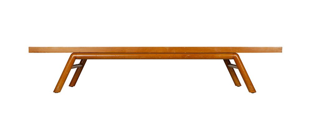 le_pho_banner 2 Gibbings for Widdicomb Coffee Table w/ Rattan Top
