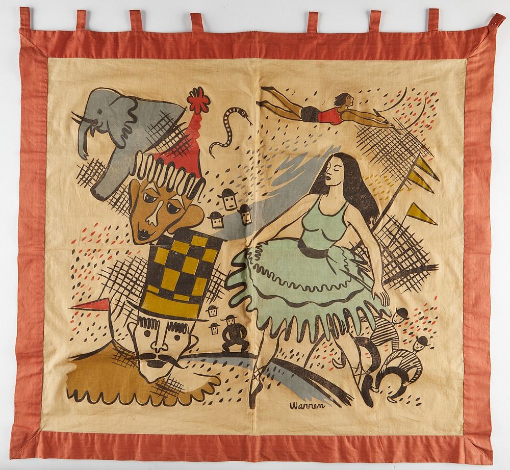 le_pho_banner 2 WPA Milwaukee Handicraft Project Circus Banner