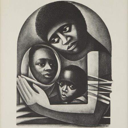 Elizabeth Catlett "Madonna" Lithograph